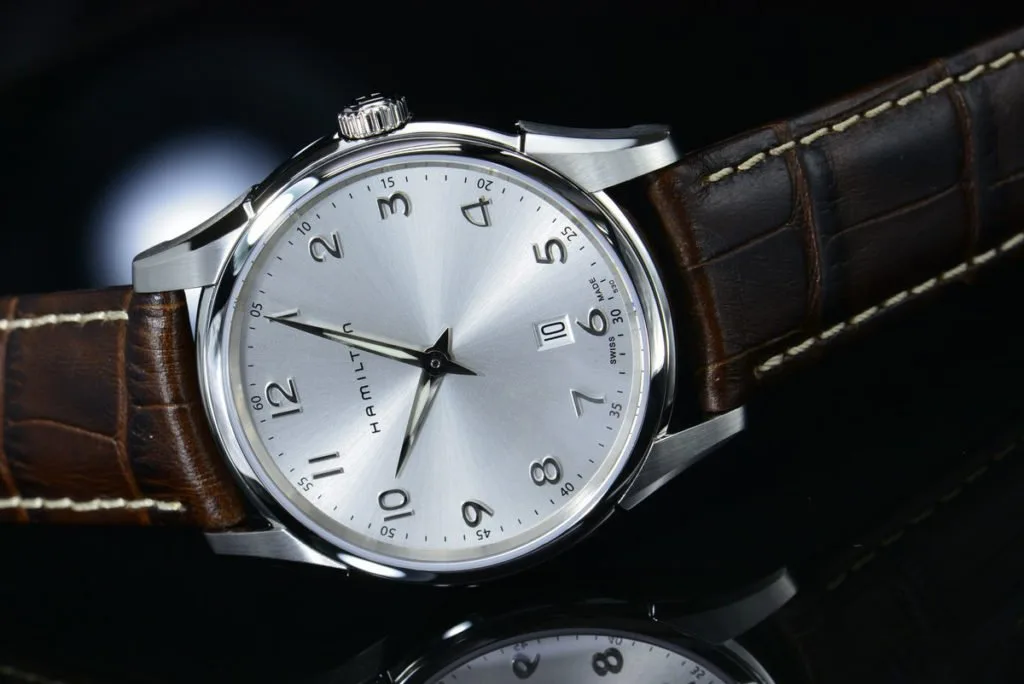 Hamilton Jazzmaster Thinline with silver dial