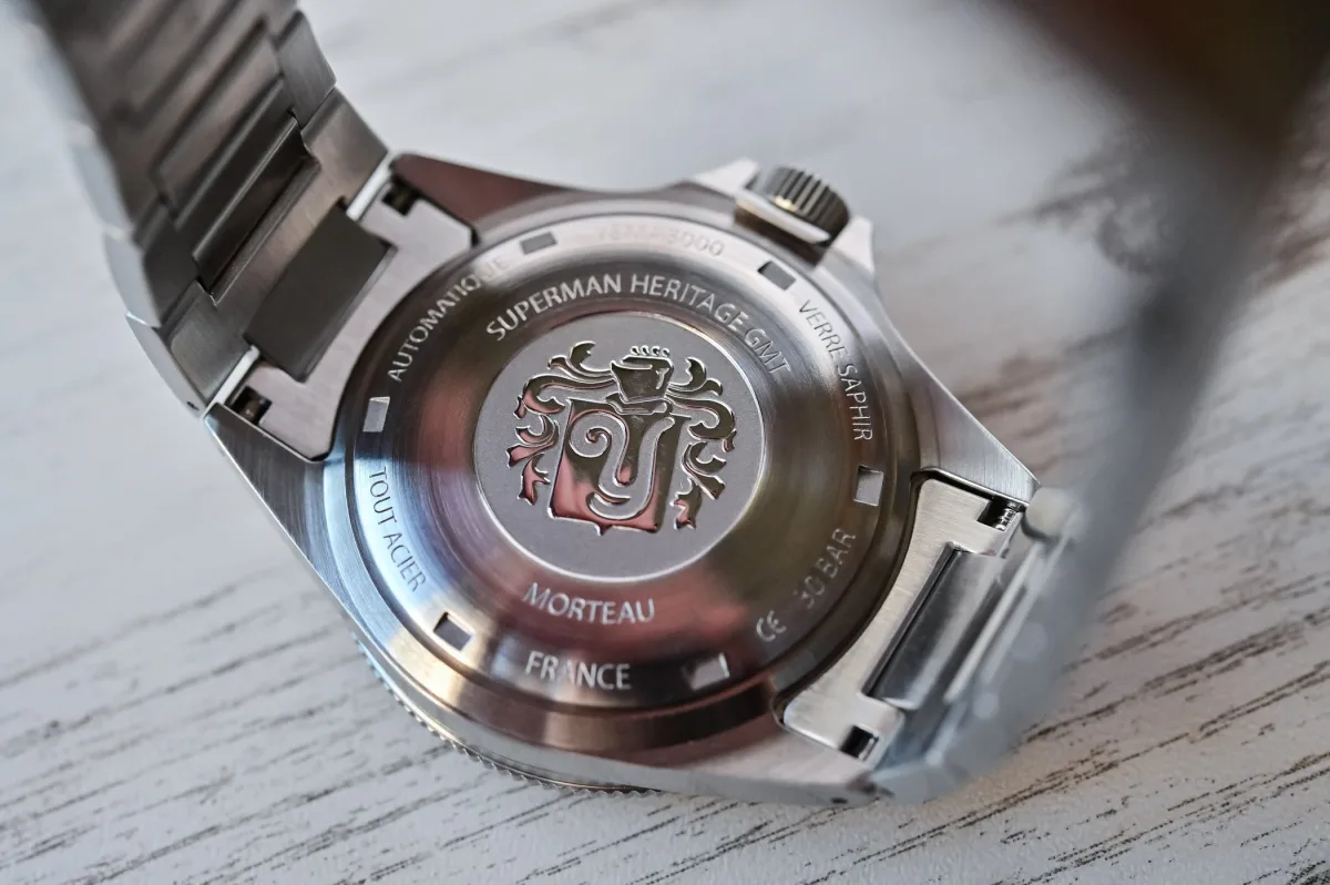 Yema Superman Heritage GMT watch movement