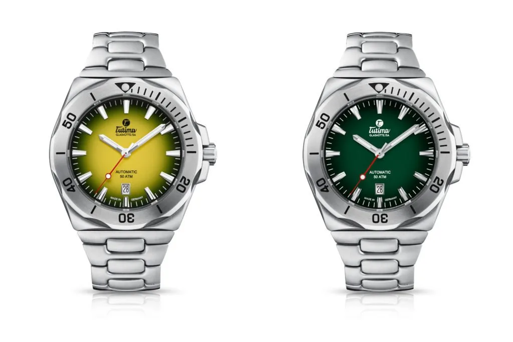 Tutima M2 Seven Seas S green gradient dial variant