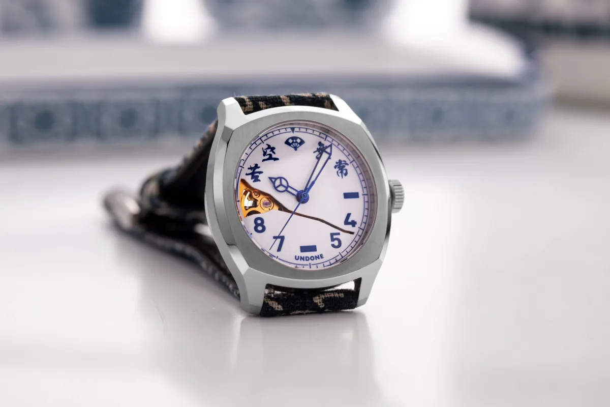 UNDONE x Simple Union watches inspired by Japanese art