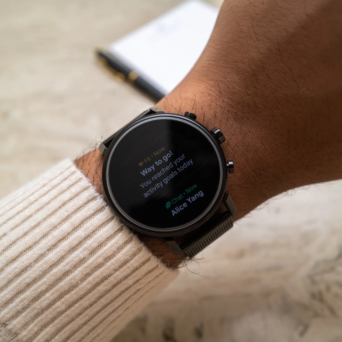 Stylish design of Movado Connect 2.0 smartwatch