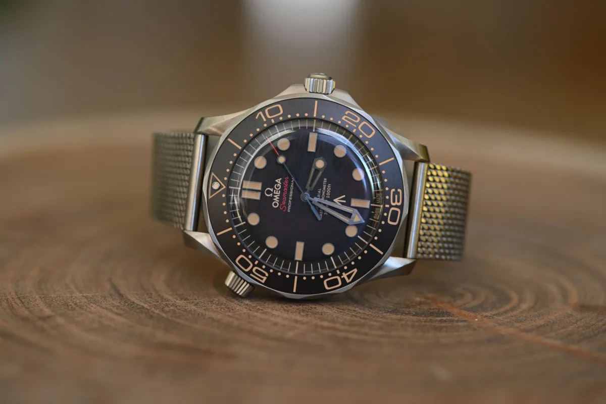 Omega watch tropical style markers and hands