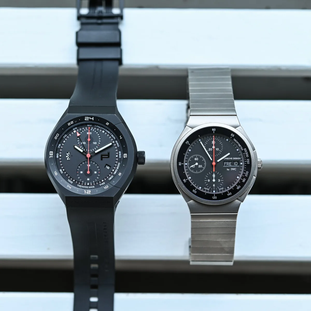 Monobloc Actuator with titanium bracelet