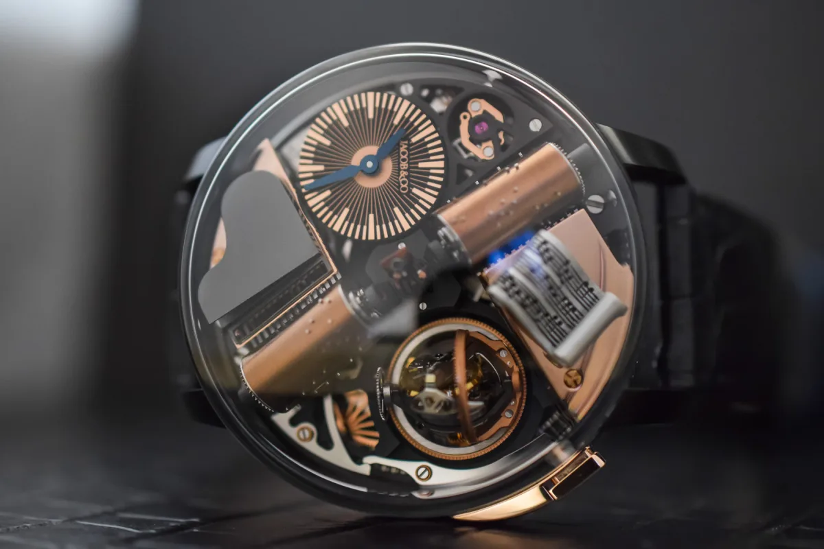 Jacob & Co Twin Turbo Furious model with double tourbillons