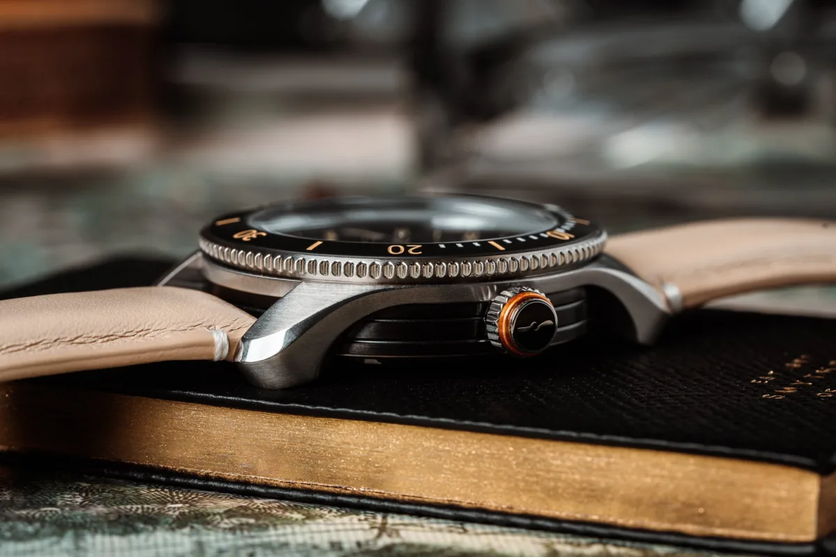 Bremont Supermarine S302 GMT on leather strap