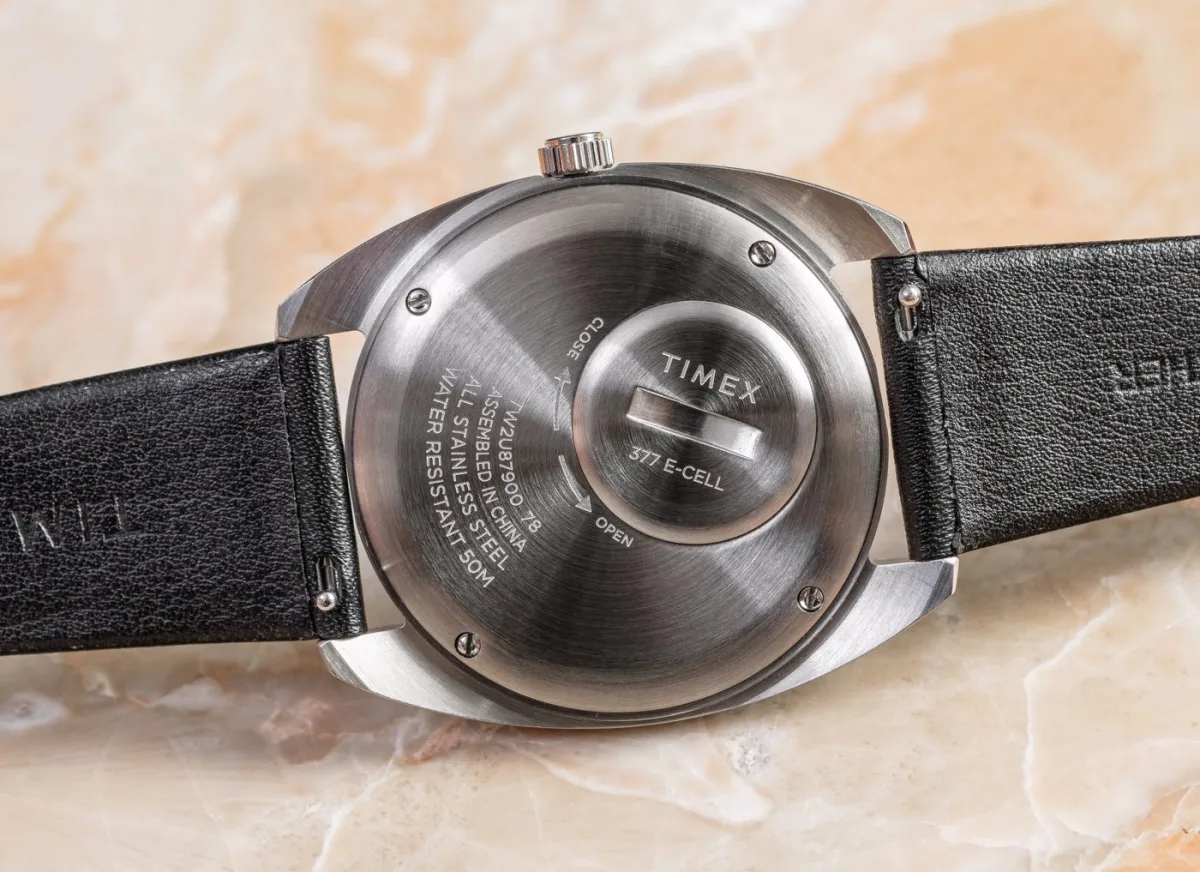 Day-Date function display on Q Timex 1978 Reissue