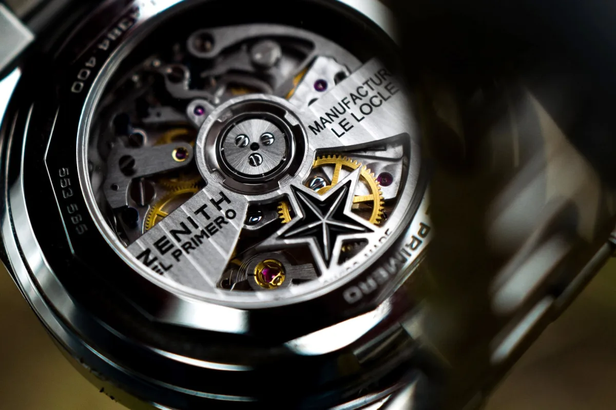 Zenith El Primero Chronomaster Revival A385 open case
