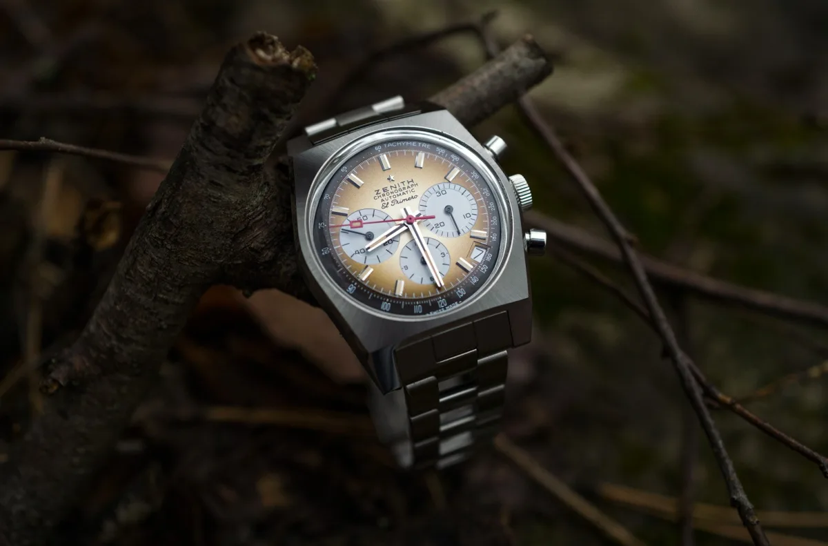Zenith El Primero Chronomaster Revival A385 on wrist