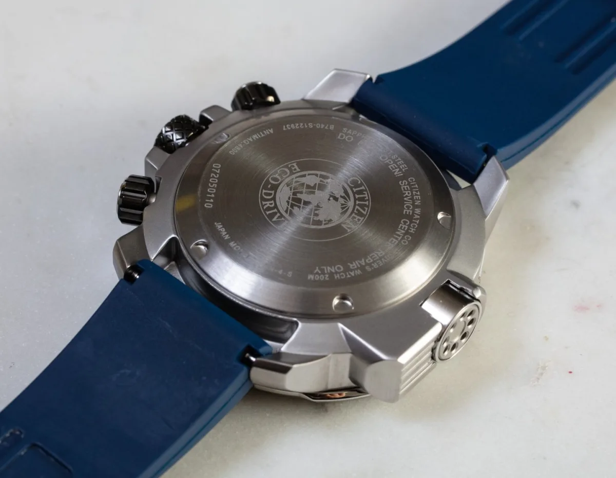 Side view of Citizen Promaster Aqualand BJ2169-88E