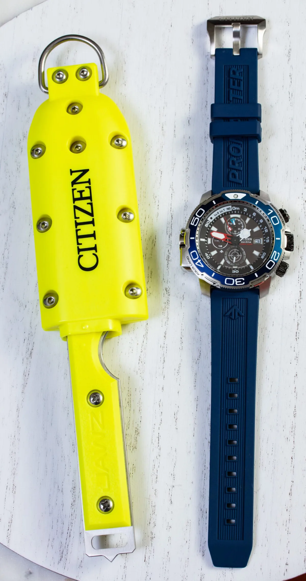 Citizen Promaster Aqualand BJ2169-88E on wrist