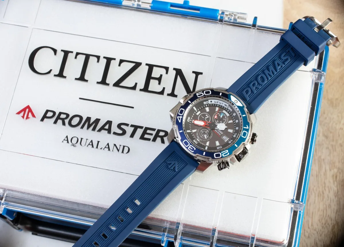 Polyurethane strap of Citizen Promaster Aqualand