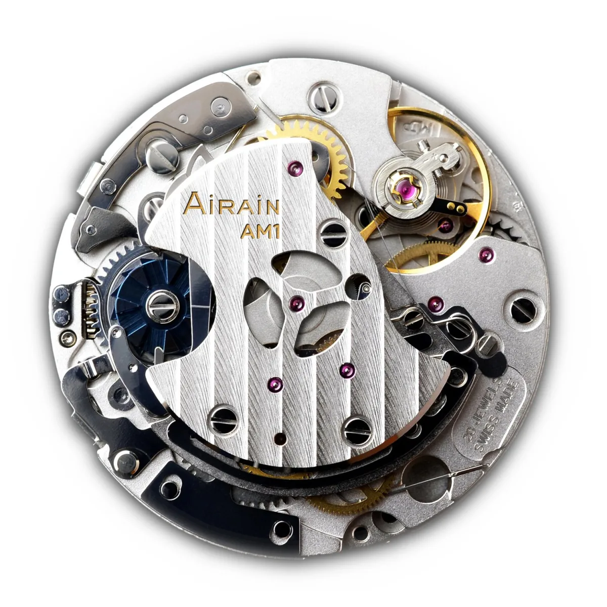 Caliber AM1 movement in Airain watch