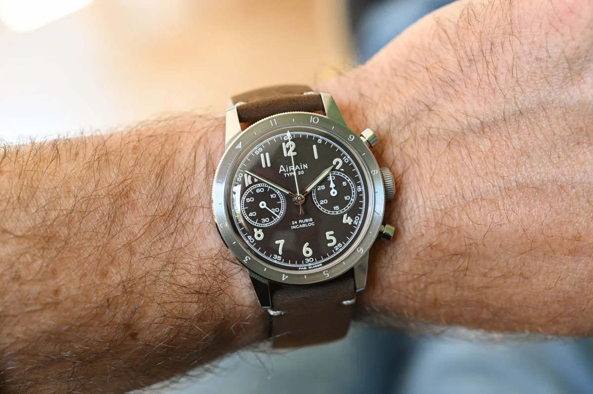 Airain Type 20 Re-Edition case and bezel