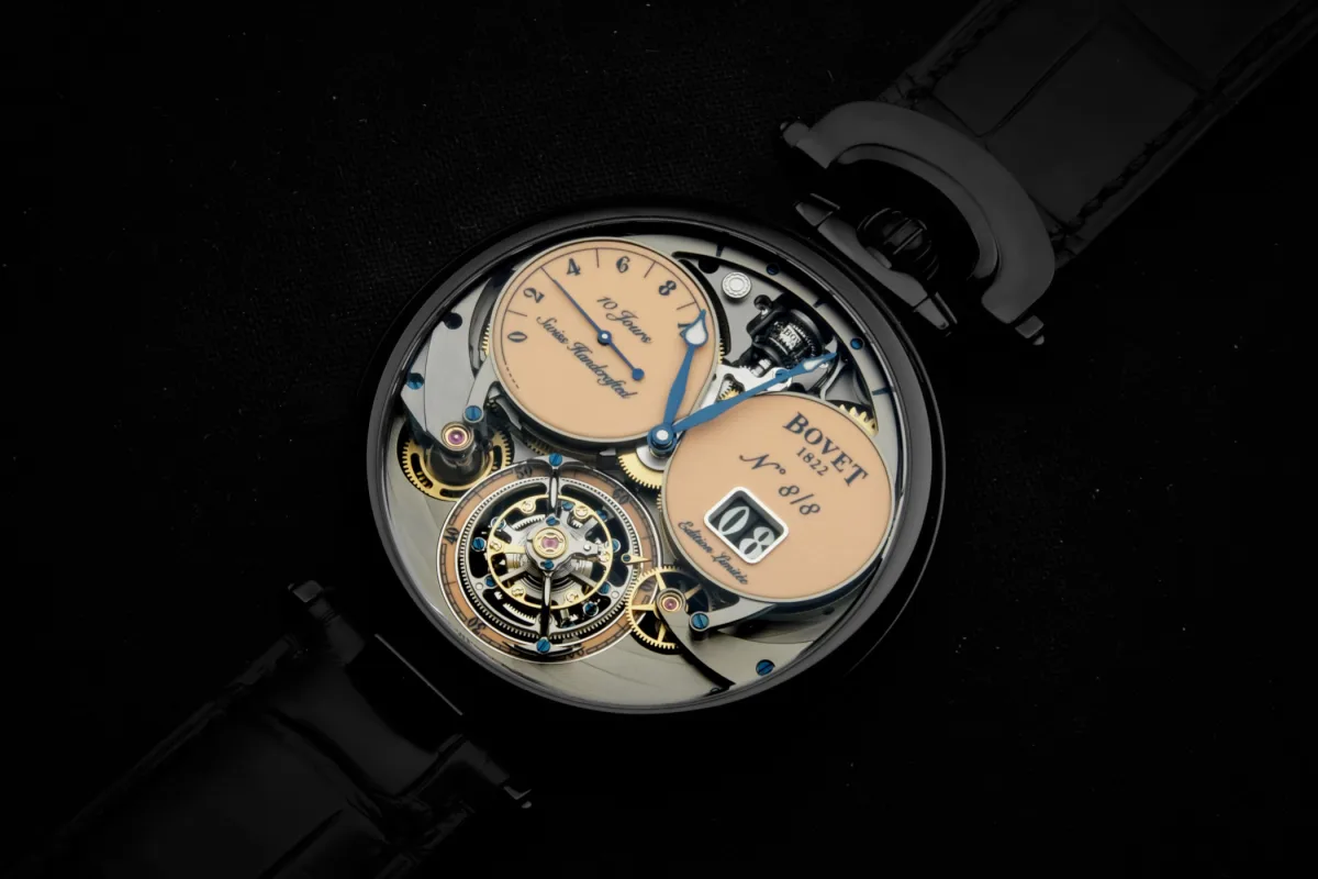 Dial variants of Bovet 1822 Virtuoso VIII Chapter Two DLC-SLN