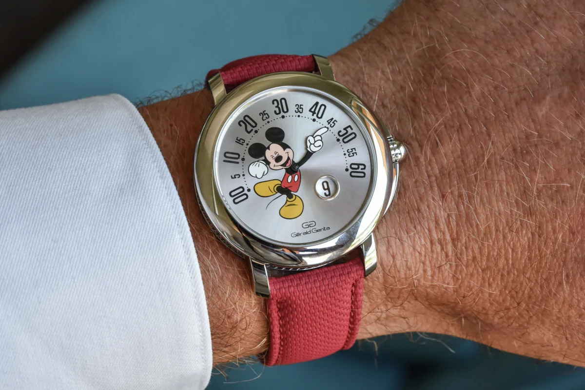Limited edition announcement for Gerald Genta Arena Retro Mickey Mouse Disney