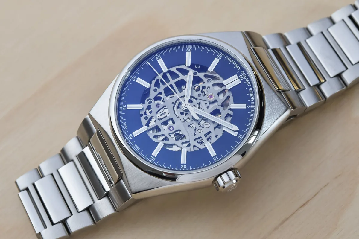 First edition with stainless steel case and bracelet