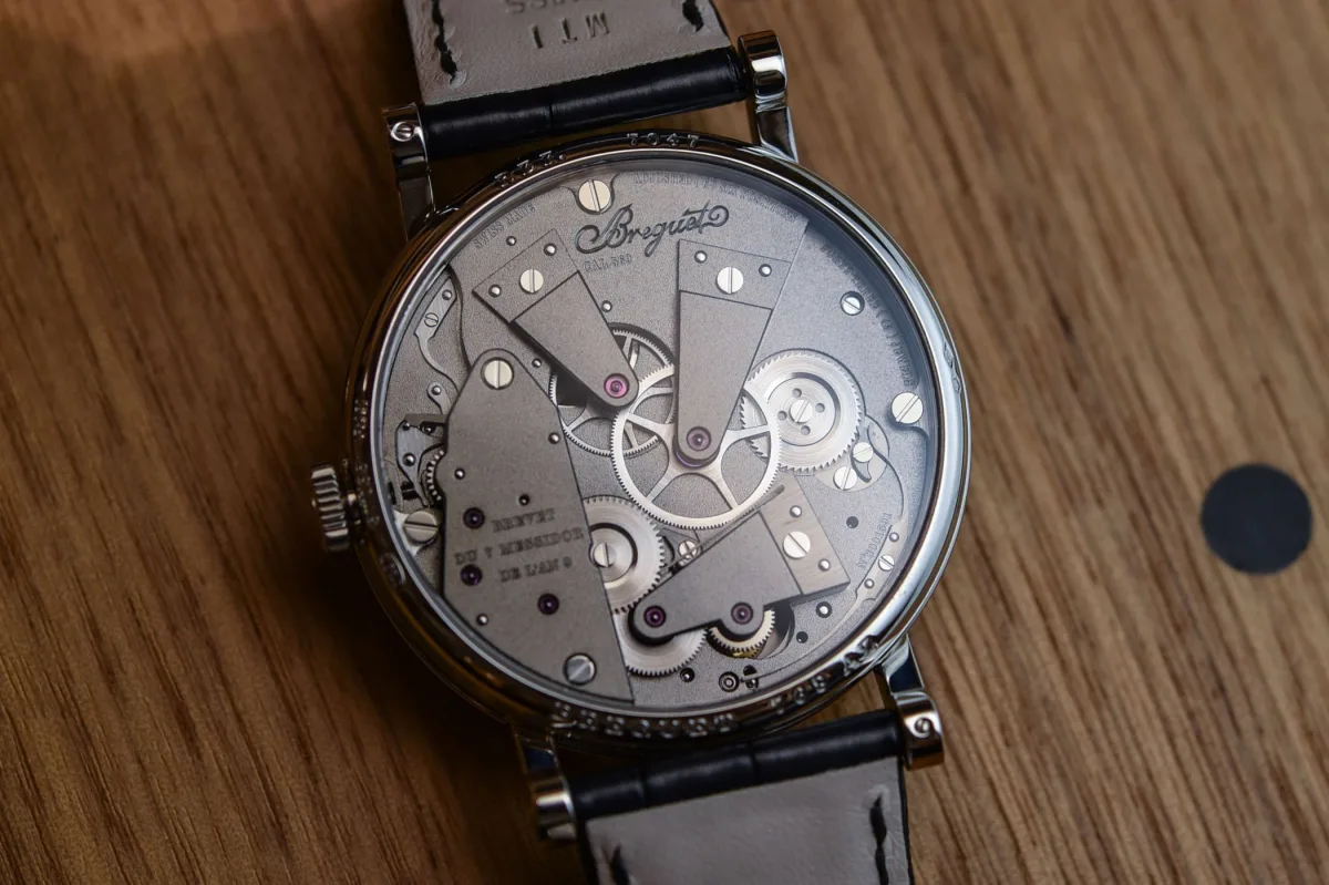 Technical specifications of Breguet Tradition Tourbillon Fusée 7047