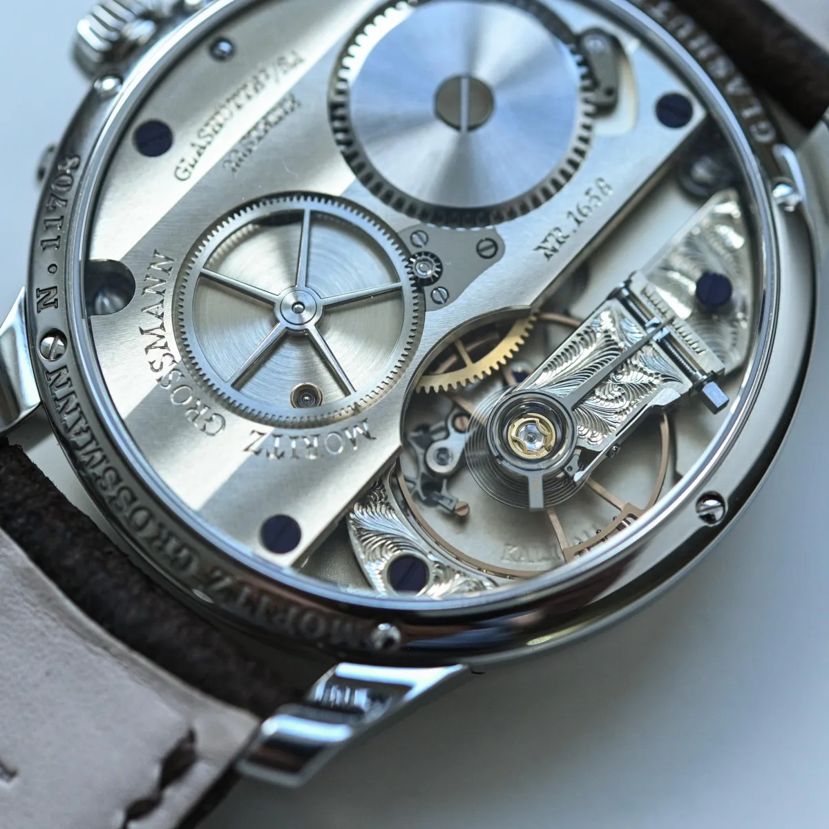 Commemorative watches for Moritz Grossmann's 15th anniversary