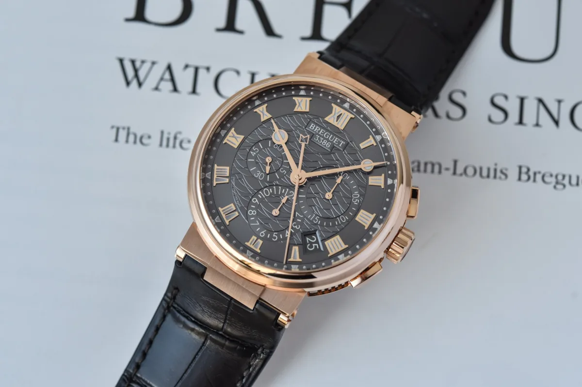 Breguet Marine Chronograph 5527 with bracelet