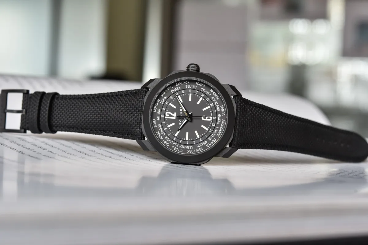 Bvlgari Octo Roma Worldtimer contrasting dial options