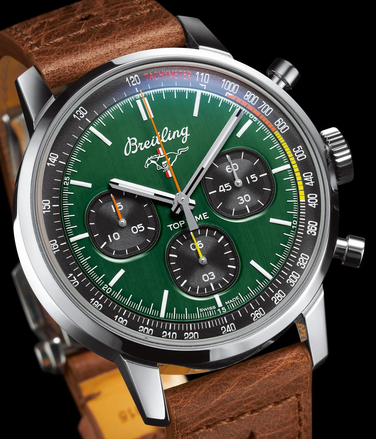 Details of Breitling Top Time Chevrolet Corvette watch