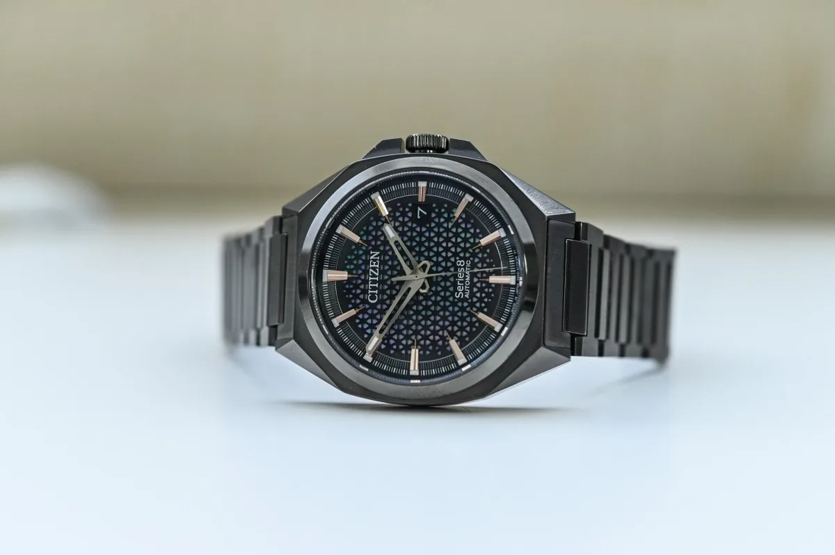 Citizen Series 8 830 Mechanical movement and case back