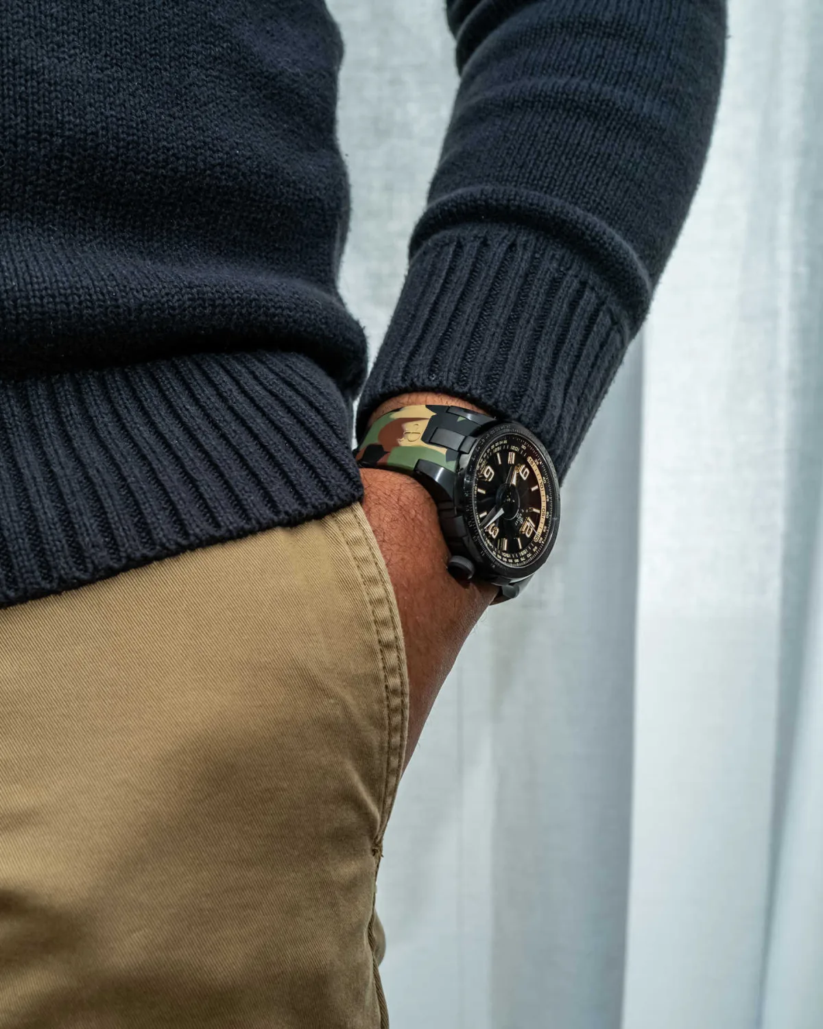 Perrelet Turbine Pilot strap options