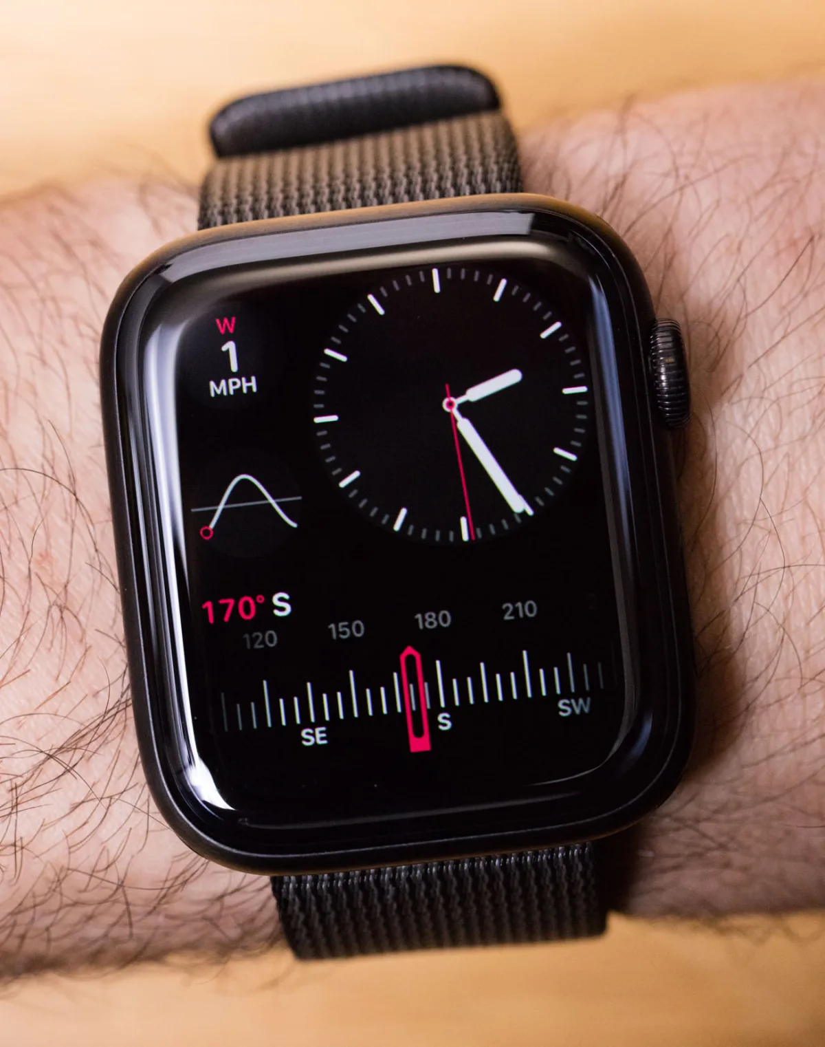 Apple Watch Series 5 heart rate monitoring