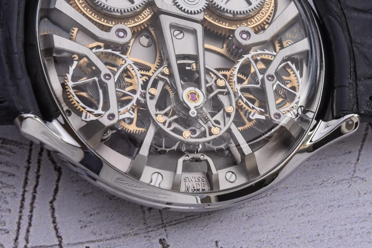 Bernhard Lederer's watchmaking studio