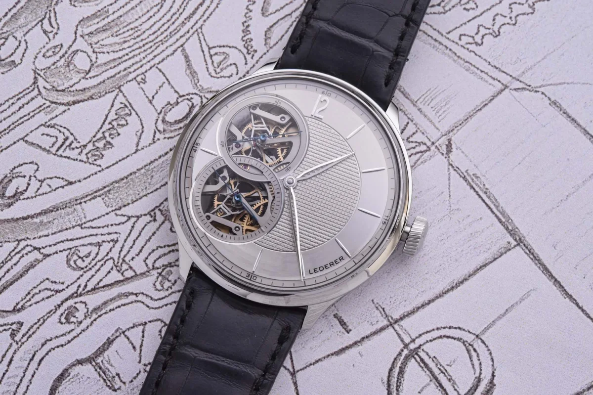 Lederer Central Impulse Chronometer with sapphire case back