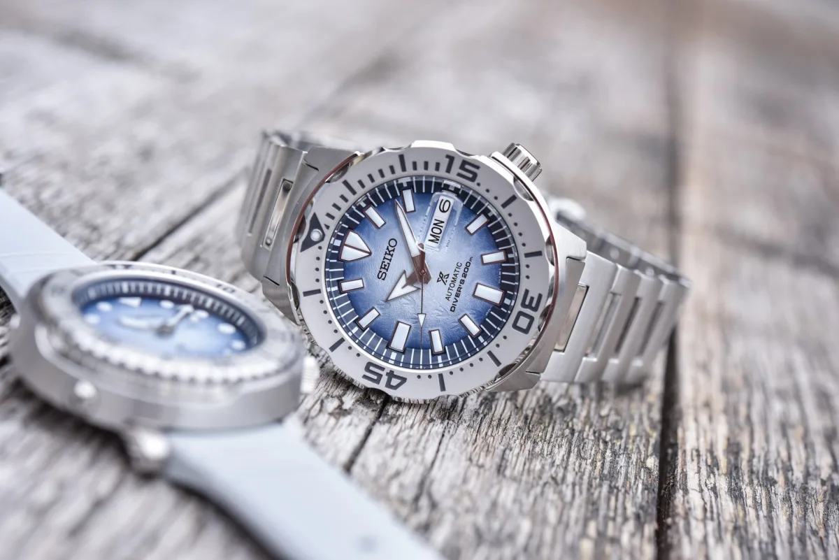 Seiko Monster Antarctica SRPG57K1 watch design