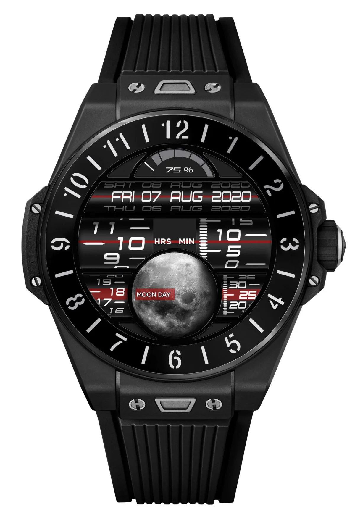 Hublot Big Bang e smartwatch screen interface