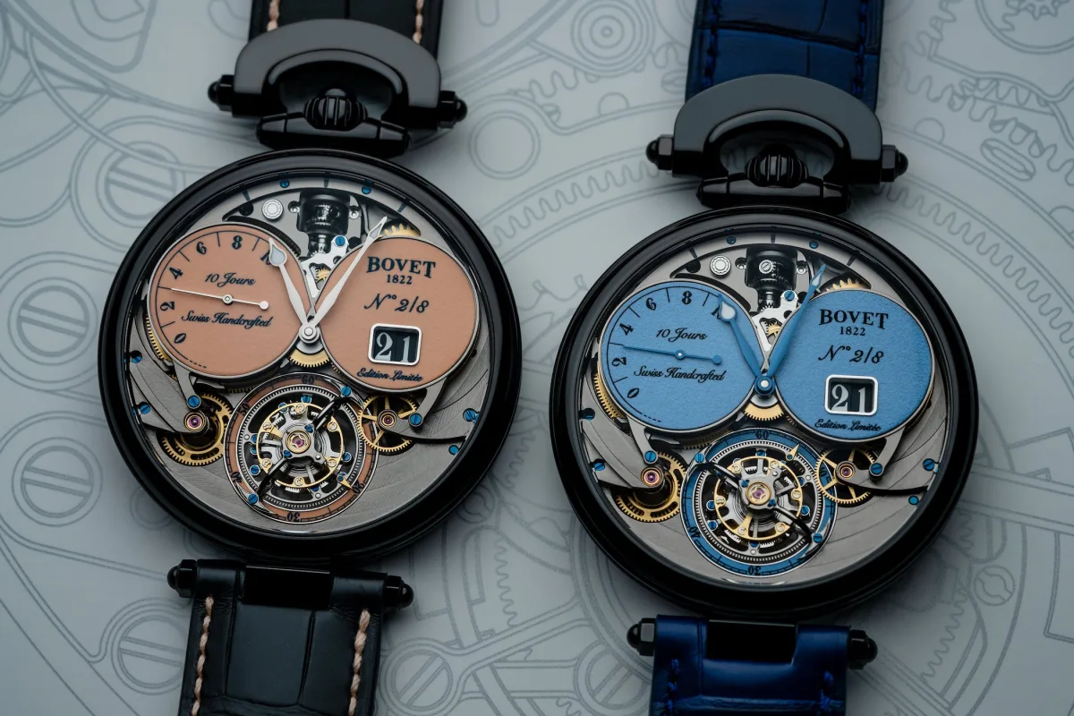 Bovet 1822 Virtuoso VIII Chapter Two watch front view