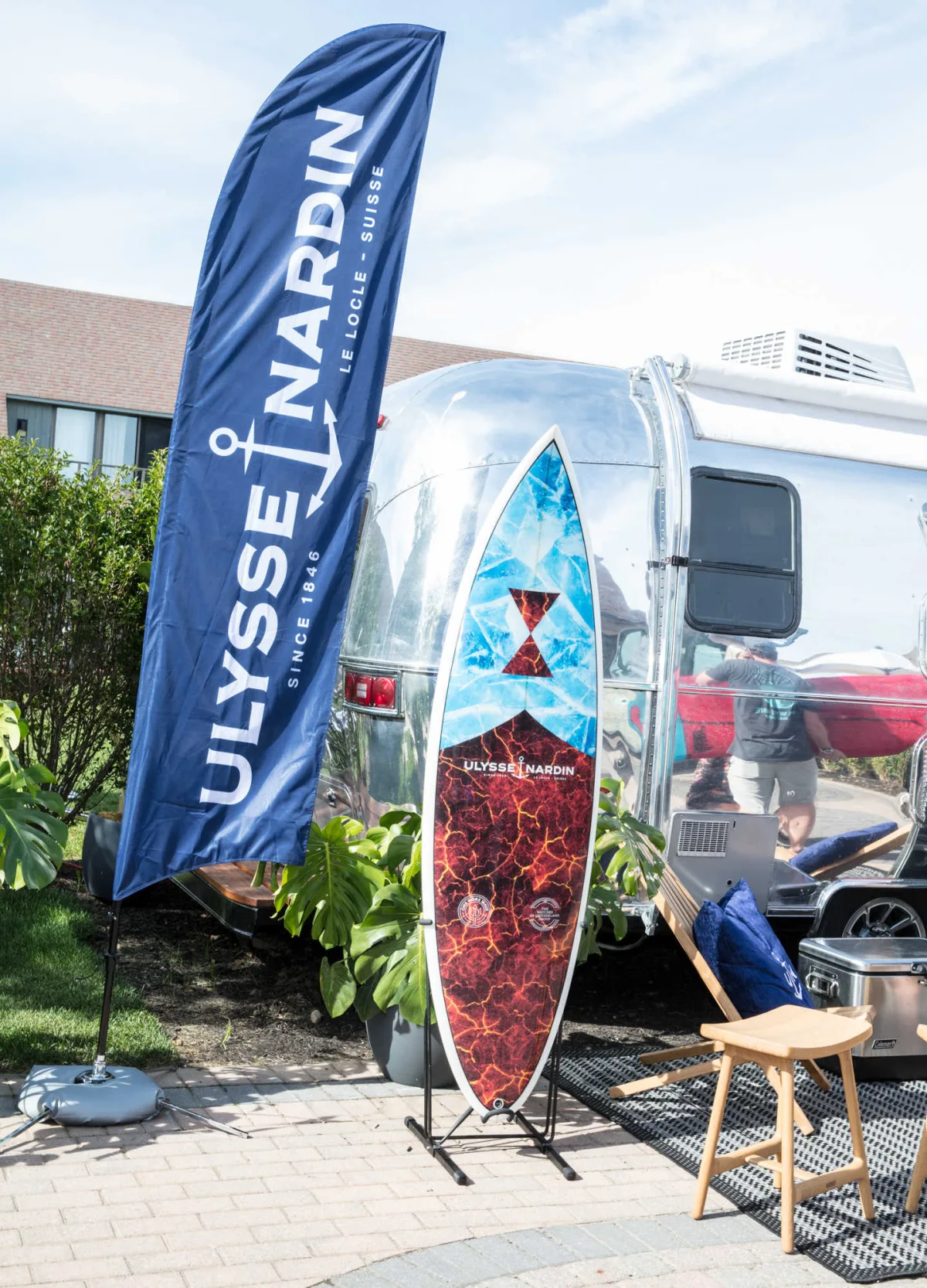 One More Wave surfboards on display