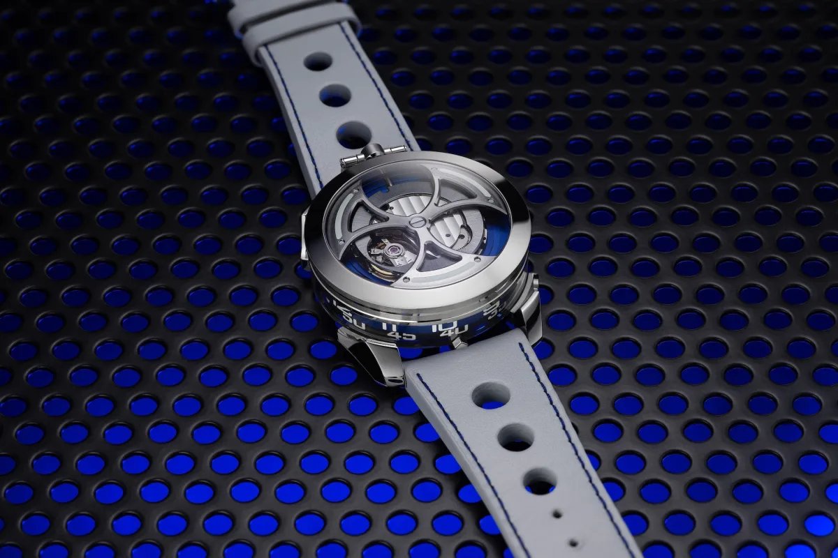 M.A.D. Edition 1 watch with inverted Miyota movement