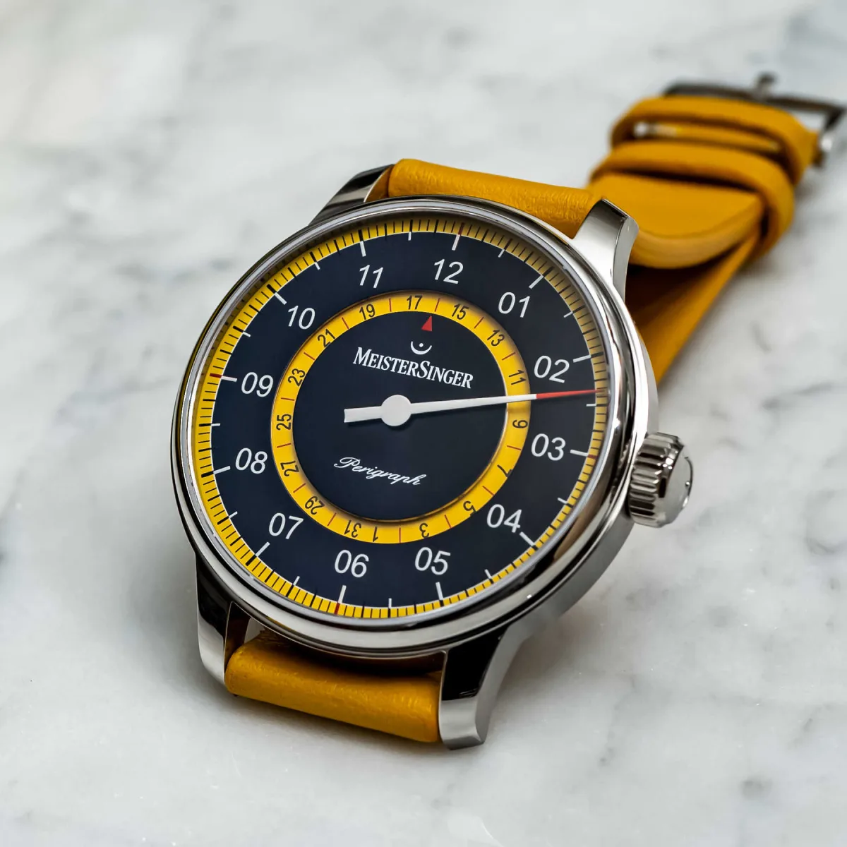 Single-hand watch design