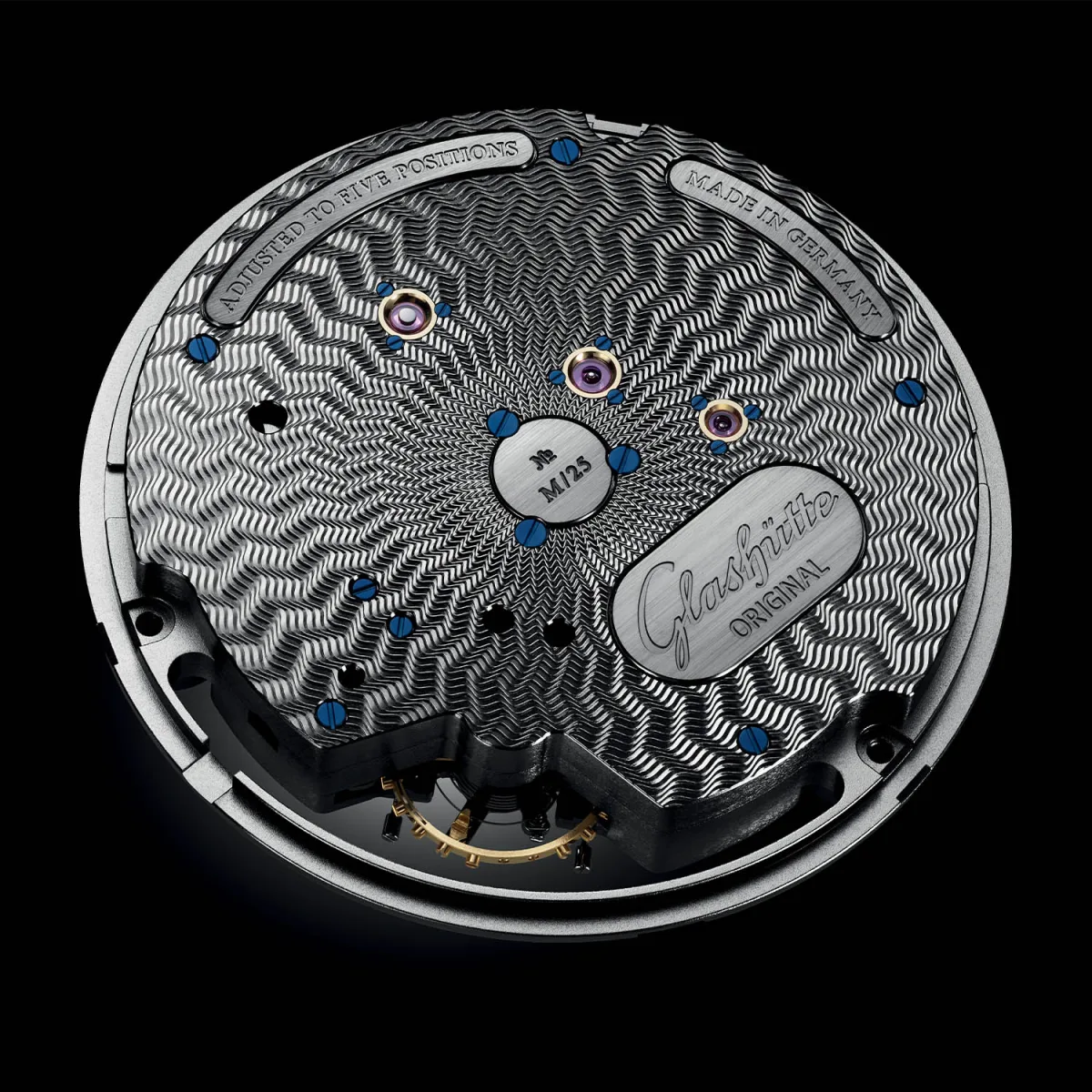 Platinum case of Glashütte Original PanoInverse