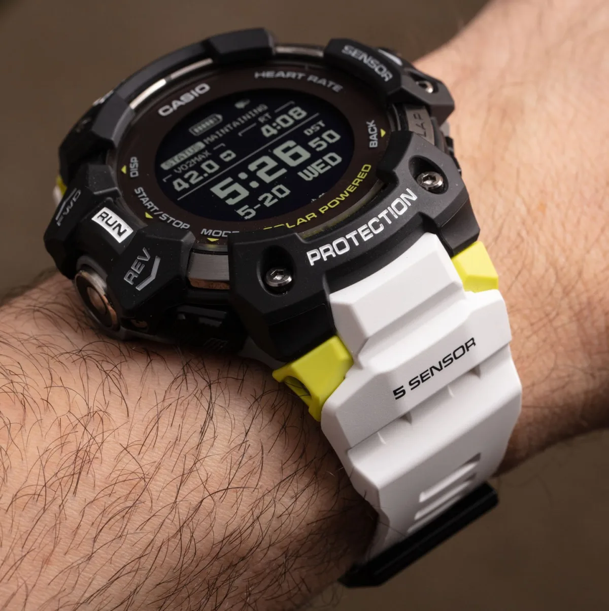 Casio G-Shock Move GBD-H1000 with programmable timers