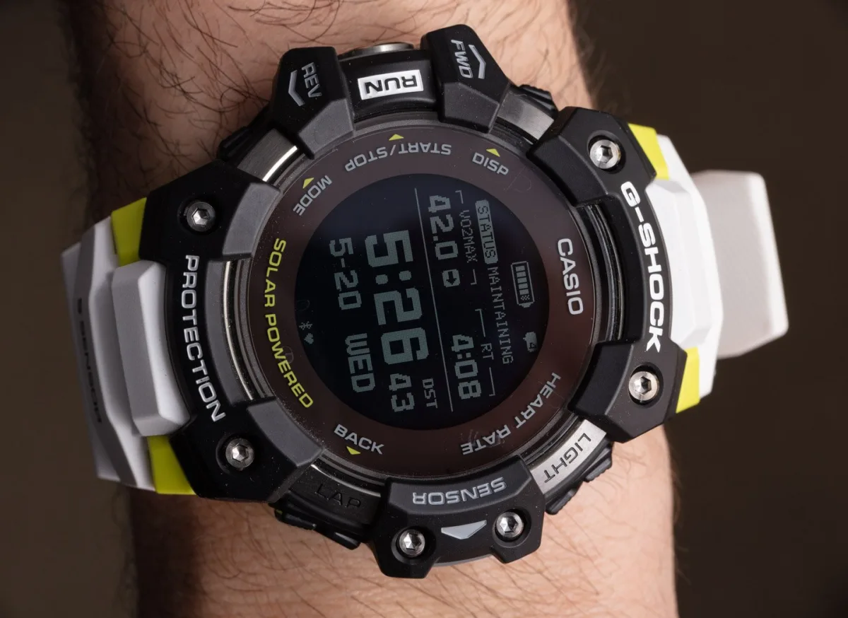 Casio G-Shock Move GBD-H1000 with heart rate monitoring