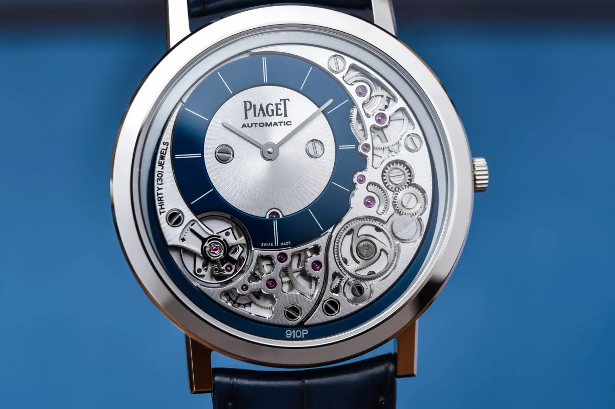 Piaget Altiplano Ultimate Automatic Blue watch