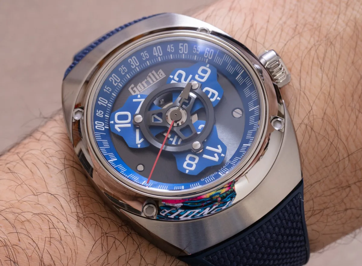 Limited edition tag on Gorilla Outlaw Drift watch