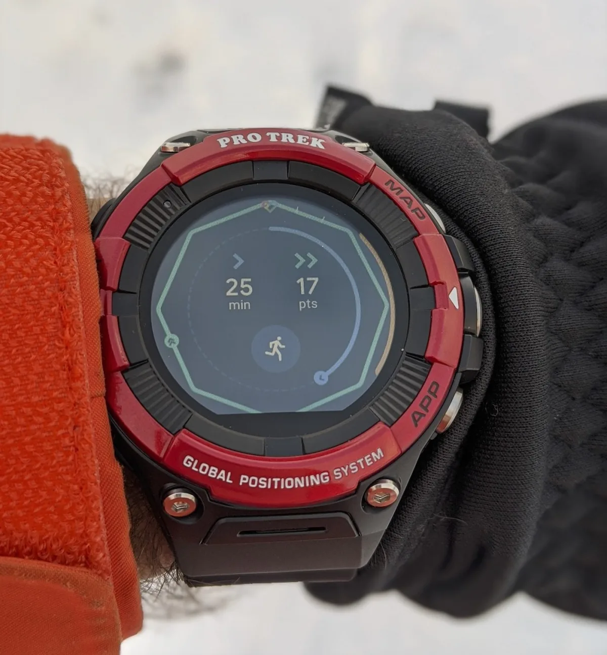 Navigating Wear OS on Casio Pro Trek WSD-F21 HR