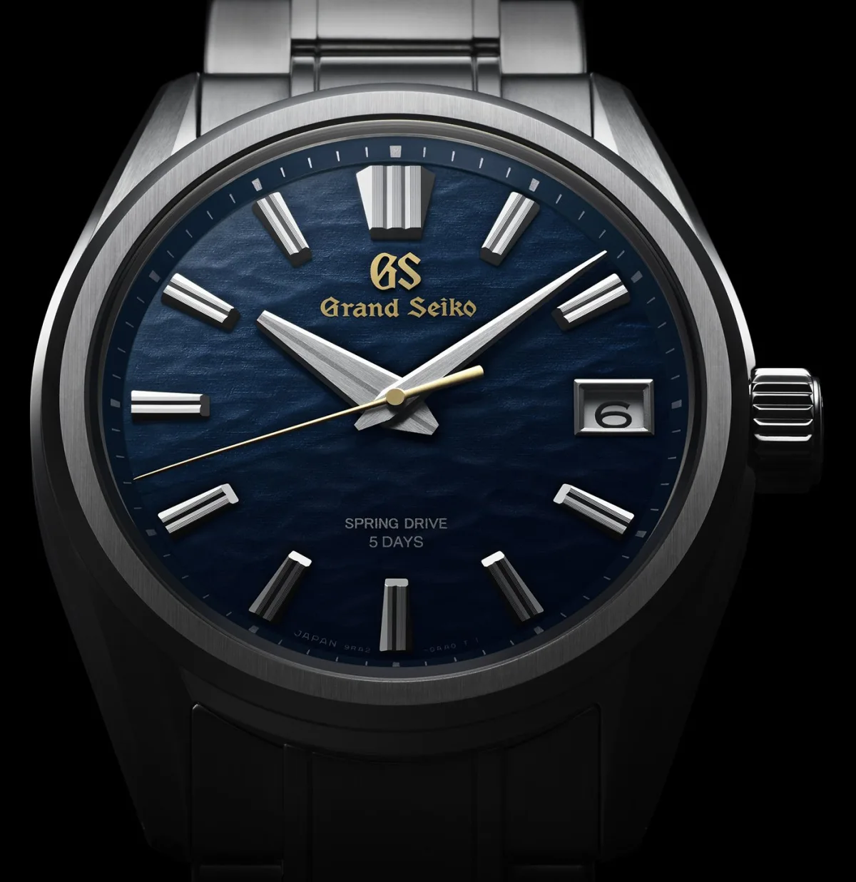 Grand Seiko SLGA007 blue textured dial