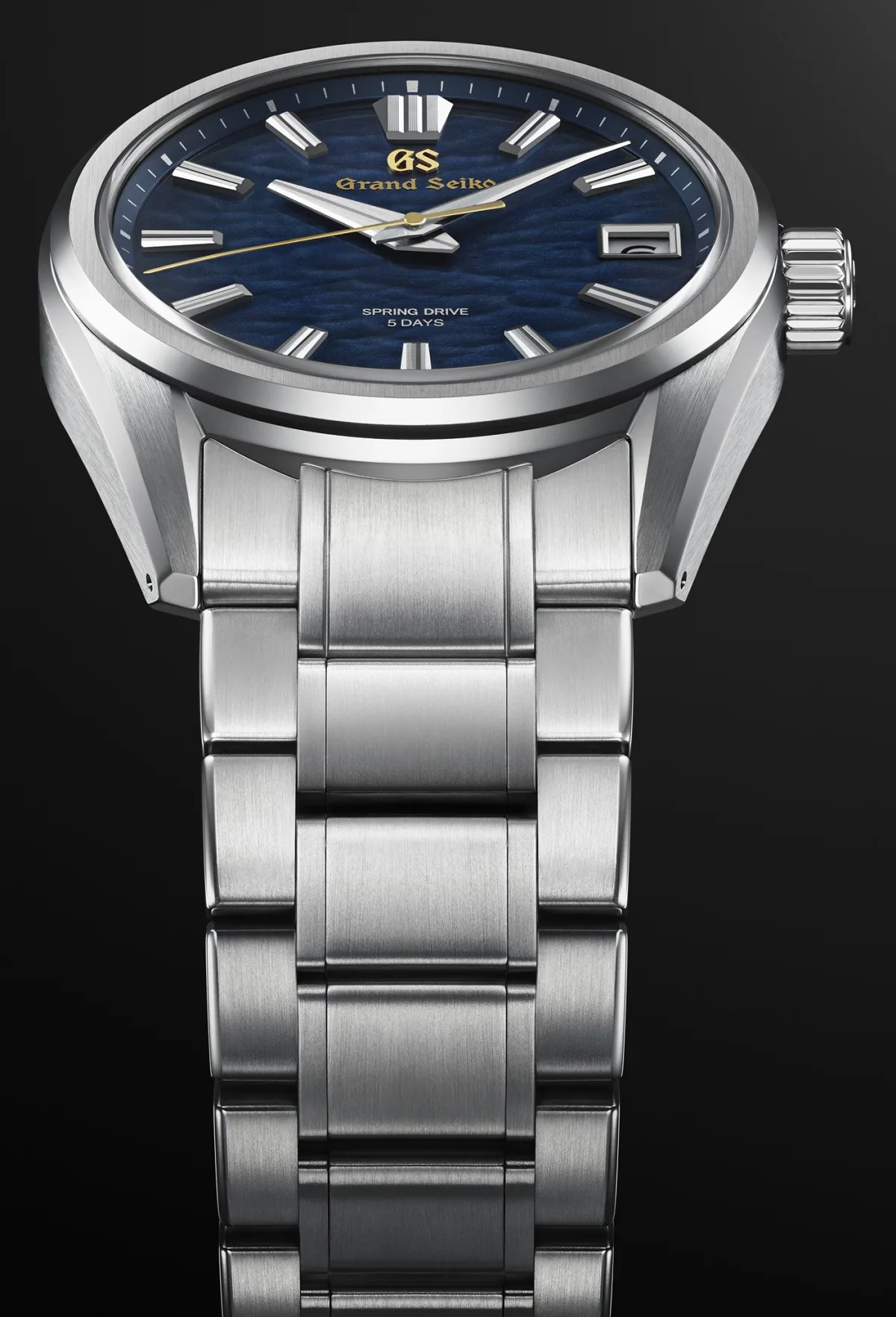 Grand Seiko SLGA008 watch with alligator strap
