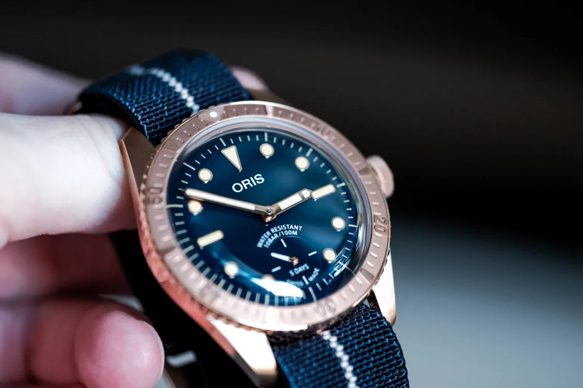 Oris Carl Brashear Cal. 401 Limited Edition watch front view