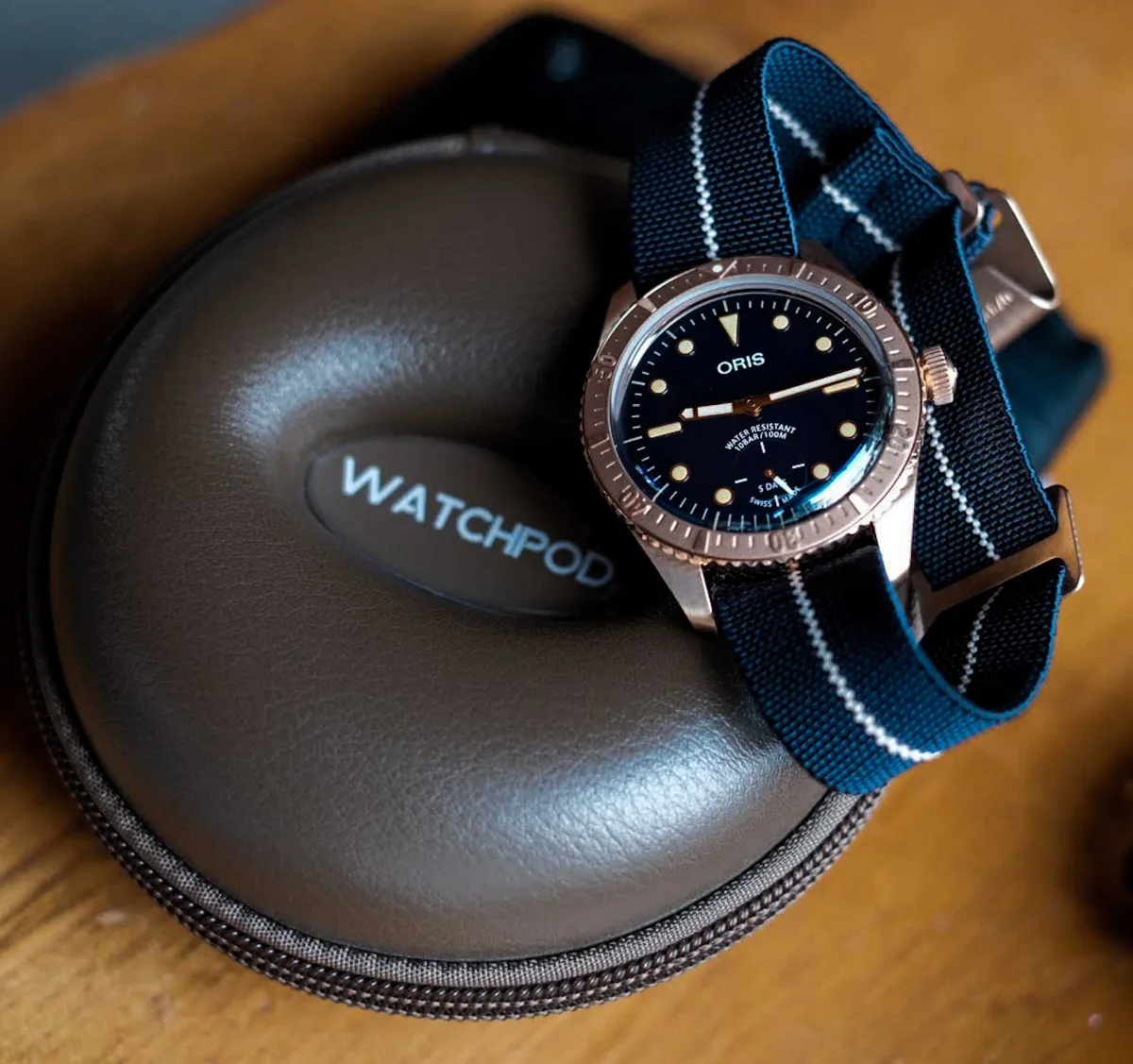 Oris Carl Brashear Limited Edition case