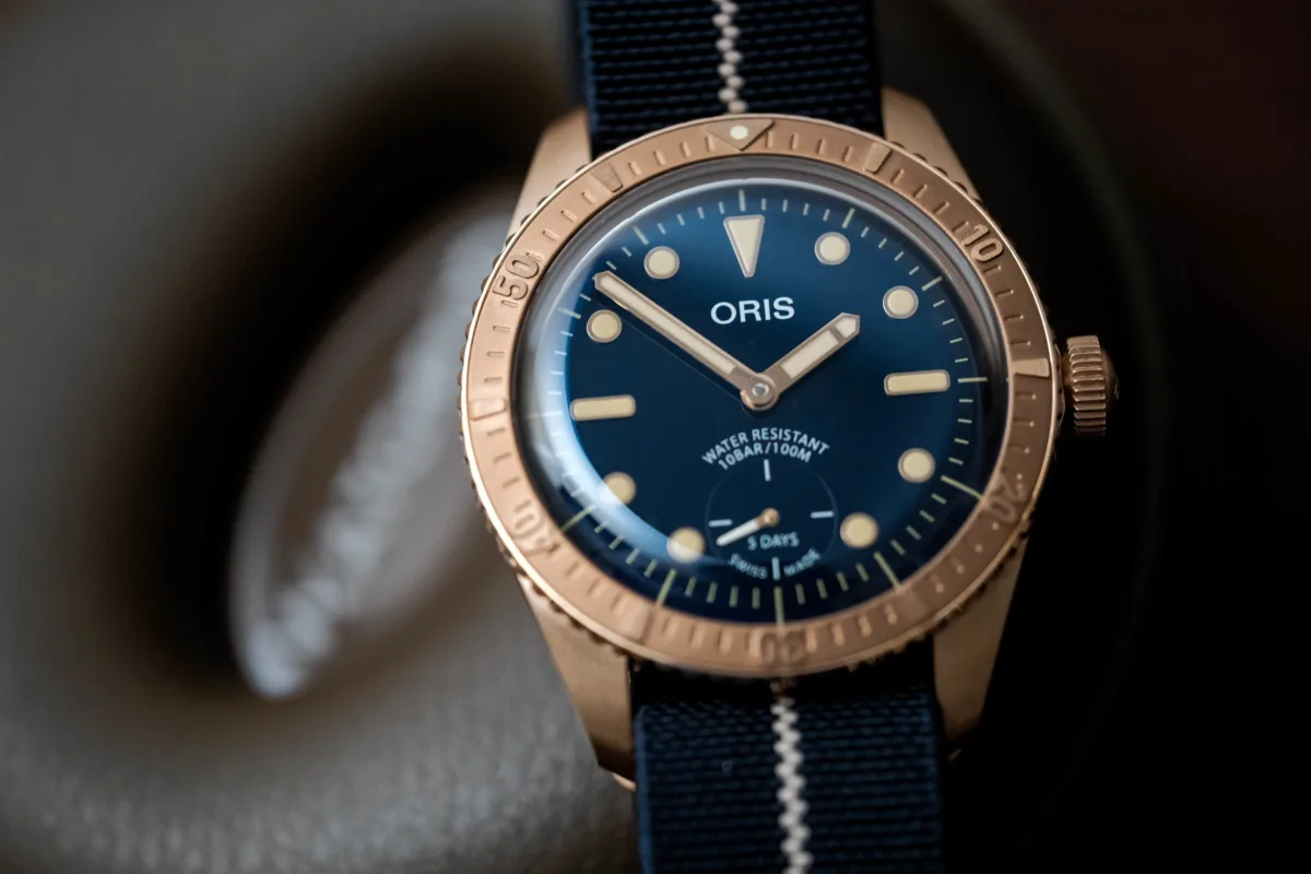 Oris Carl Brashear Cal. 401 Limited Edition dial design