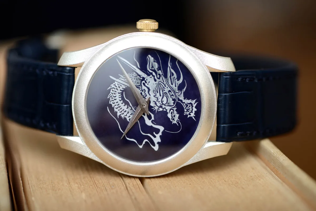 Kees Engelbarts Dragon Gate Legend watch featuring dragon design