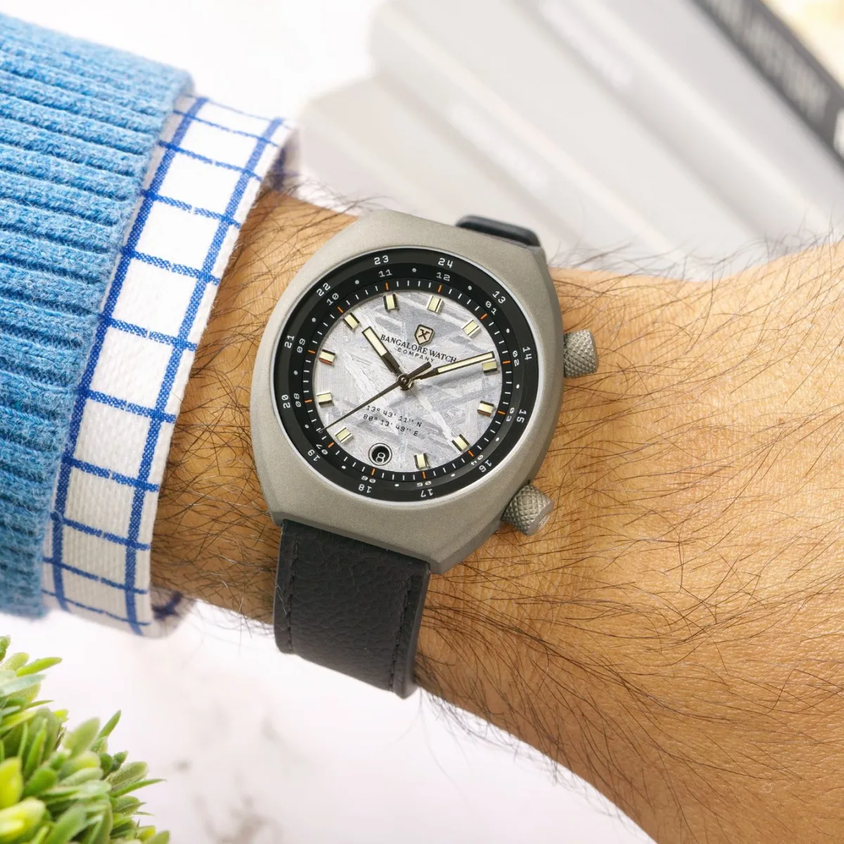 Bangalore Watch Company Apogee with meteorite dial
