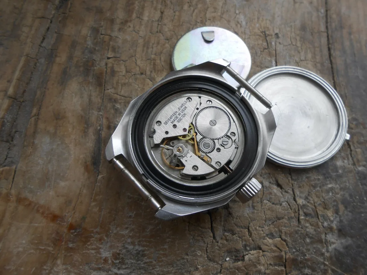 Amphibia Albatross with Vostok 2409 movement